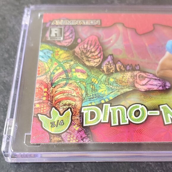 Bryce Young  2023 Wild Card Dino-Might Rookie RC 3/4  #AD-BY Panthers Pink - Picture 6 of 8